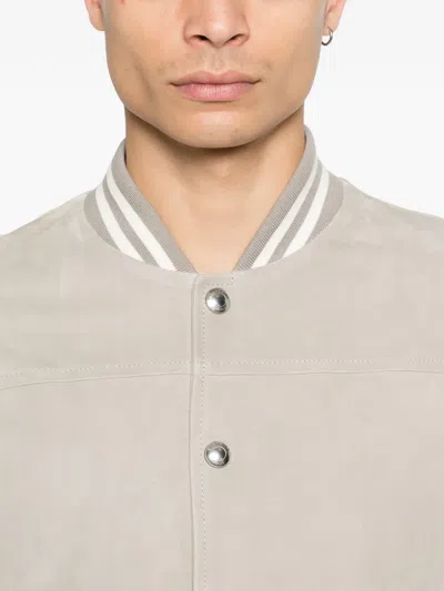 Eleventy Panelled Bomber Jacket In Multi