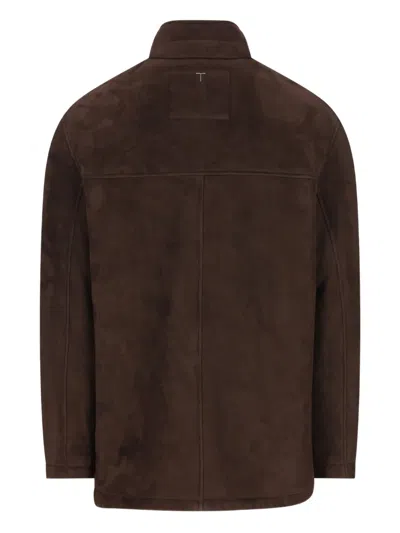Tod's Castello Jacket In Brown