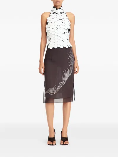 16arlington Ula Sequin Top In Silver