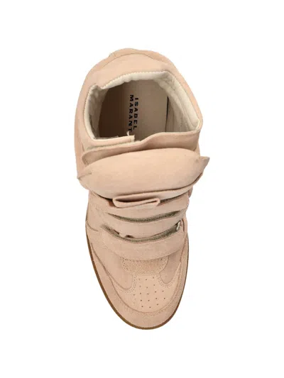 Isabel Marant Bekett Cut-out Touch-strap Sneakers In Neutral
