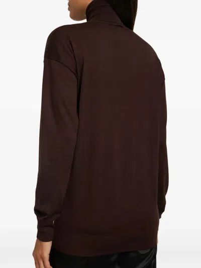 Tom Ford High-neck Sweater In Brown