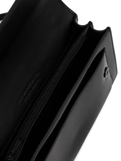 Kurt Geiger Chain Emblem Satchel In Black