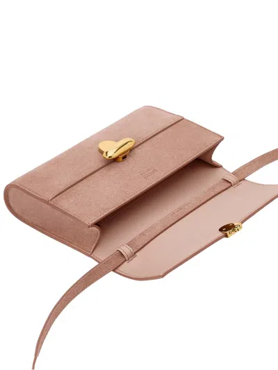 Savette Mini Symmetry Shoulder Bag In Pink