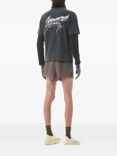 Satisfy Graphic T-shirt In Black