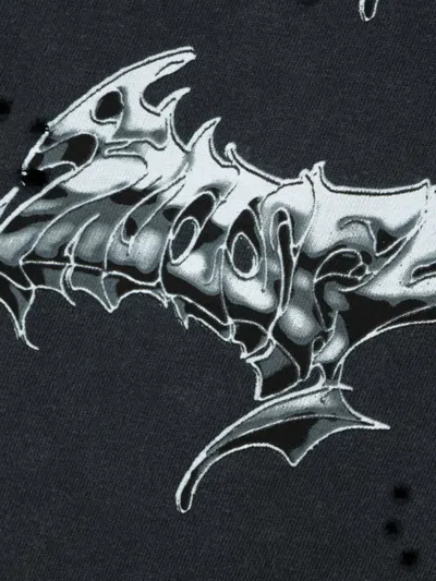 Satisfy Graphic T-shirt In Black