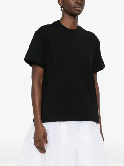 Jil Sander T-shirt Cn Ss 3pack In Black