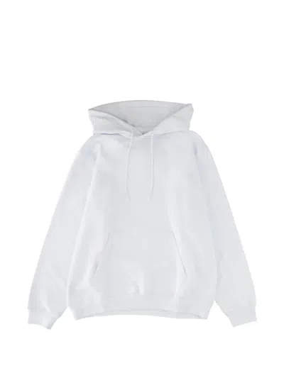 Msgm Sweatshirt With Logo In White
