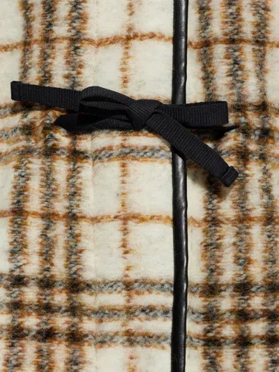 Isabel Marant Étoile Check Patterned Ullana Jacket In Brown
