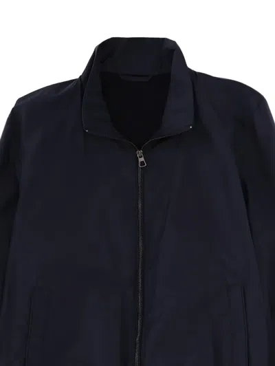 Hugo Boss Boss Jacket With Zip In Blue