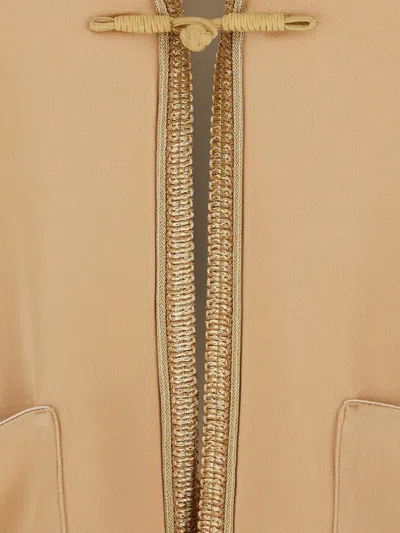 Forte Forte Pocket Trim Jacket In Brown