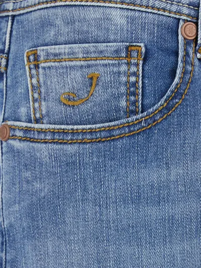 Jacob Cohen Bard Pocket Jeans In Blue