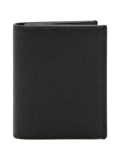 Thom Browne Grained Wallet In Black