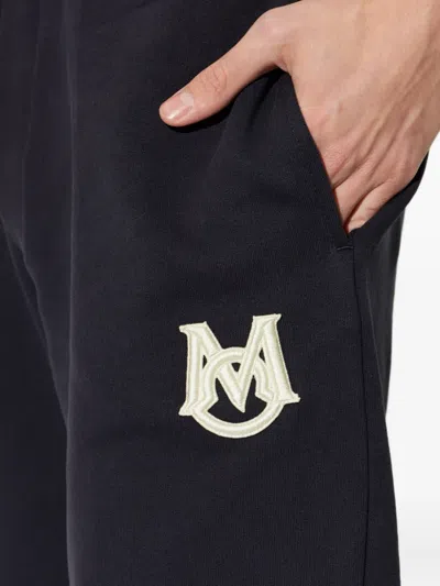 Moncler Logo-patch Track Pants In Blue