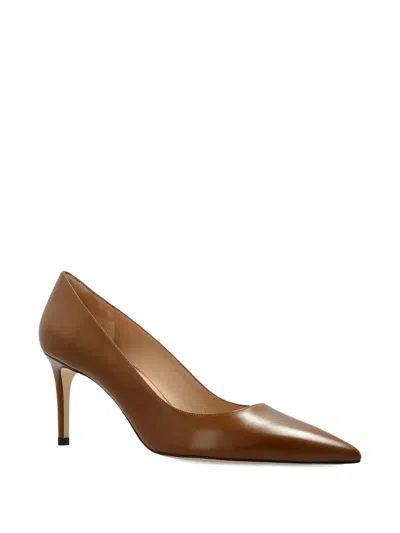 Stuart Weitzman Power Pumps In Brown