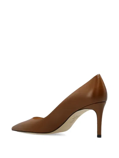 Stuart Weitzman Power Pumps In Brown