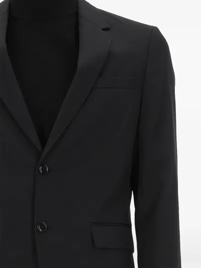 Hugo Boss Two-button Jacket In Black