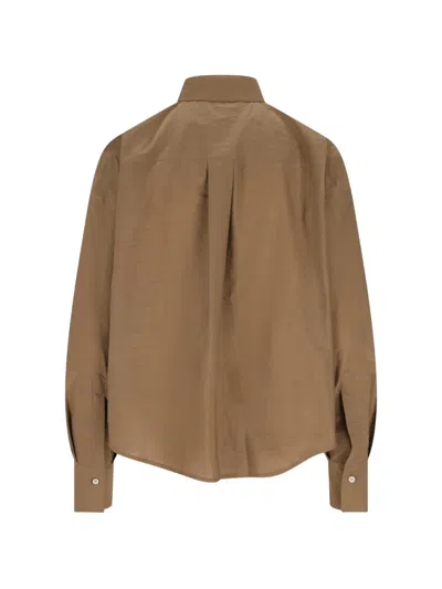 Brunello Cucinelli Sequin-embellished Shirt In Neutral