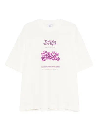 Vetements Fuck You Very Much Baby T-shirt White