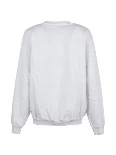 Giada Benincasa Logo-embroidery Sweatshirt In Gray