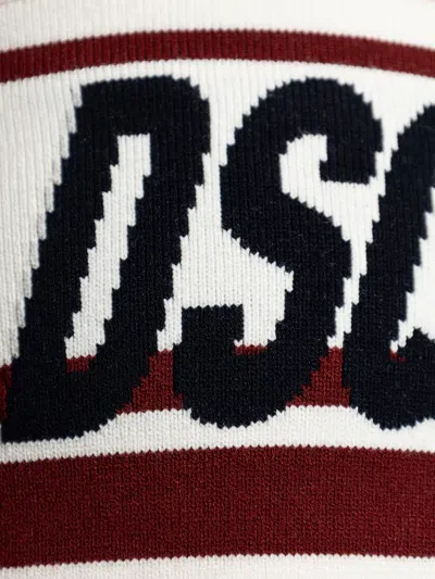 Dsquared2 Striped Bandeau Top In White