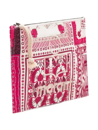 Isabel Marant Netia Ge Pouch In Blue