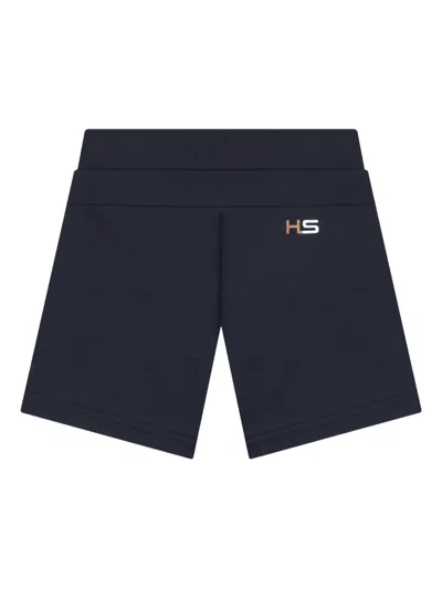 Hackett Logo Shorts In Blue