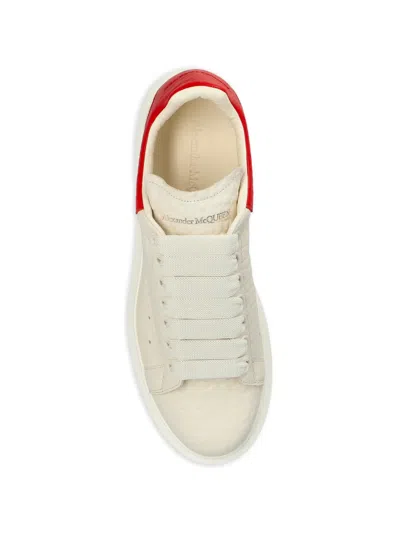 Alexander Mcqueen Lace-up Platform Sneakers In White