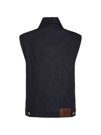 Max Mara Button Chest-pockets Jacket In Multi