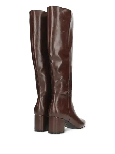 Mexx Pluck Mila Pointed-toe Boots In Brown