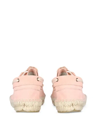Manebi Boat Shoes Espadrilles In Pink