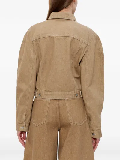 Jacquemus Pocket Jacket In Nude