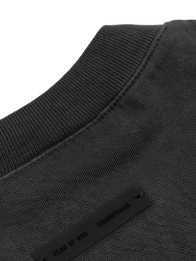 Essentials Logo-print T-shirt In Black