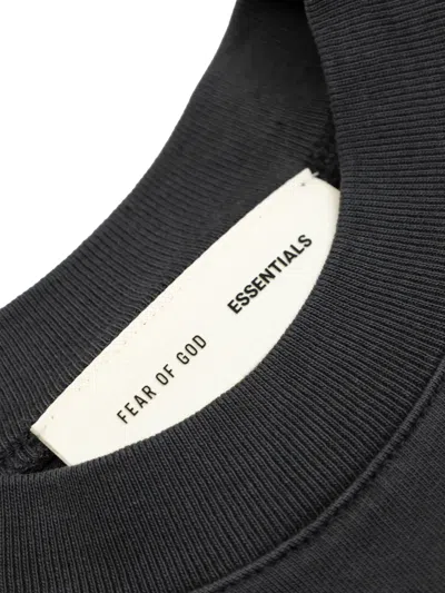 Essentials Logo-print T-shirt In Black