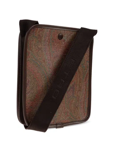 Etro Paisley Jacquard Messenger Bag In Multi