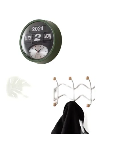 Karlsson Date-display Wall Clock In Multi