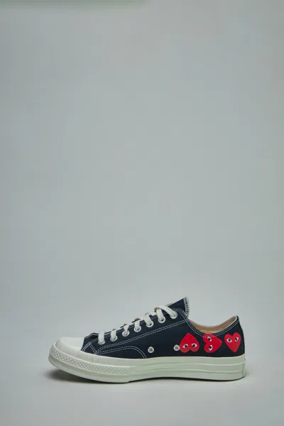 Comme Des Garcons Play Converse Multi Heart Low Top In Multi