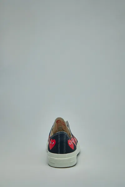 Comme Des Garcons Play Converse Multi Heart Low Top In Multi