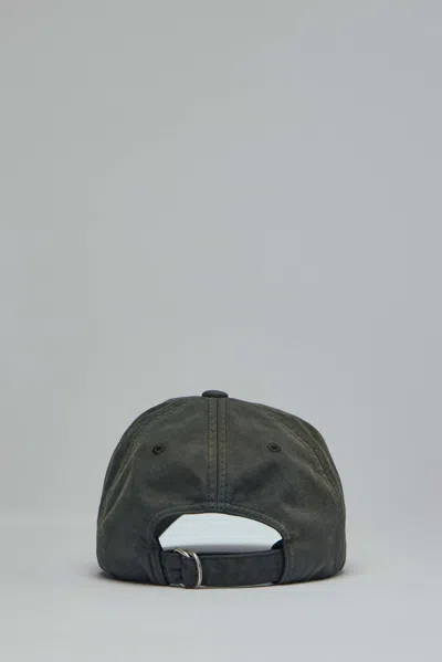 Acne Studios Logo Cap With Embroidered Logo In Black