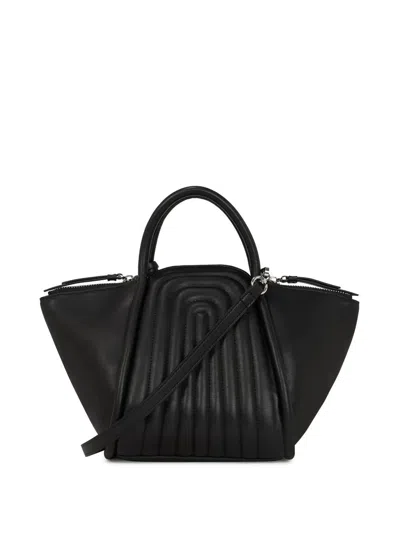Karl Lagerfeld Wellen Tote In Black