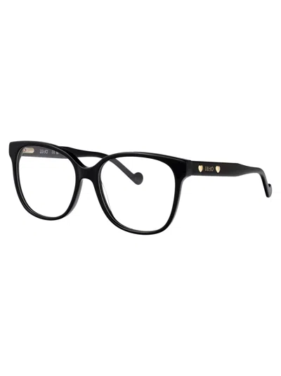 Liu •jo Liu Jo Black Acetate Glasses In Black