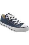 Converse Grey Chuck Taylor All Star Lift Low Sneakers In Navy