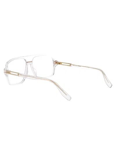 Marc Jacobs 844 Rectangle-frame Glasses In Gold