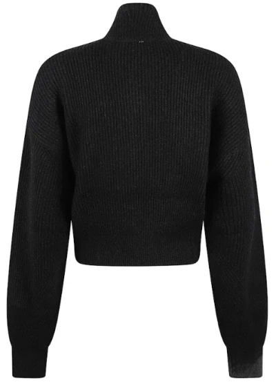Sportmax Max Mara  Wool Blend Sweaters In Black