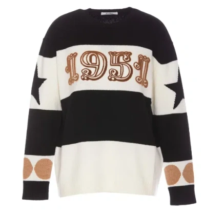 Max Mara Wool Cashmere Blend Sweaters In Brown