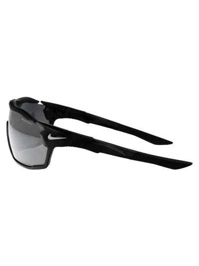 Nike Anthracite Gris Acetate Sunglasses In Black