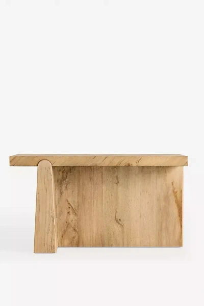 Anthropologie Arla Reclaimed Oak Console Table In Brown | ModeSens