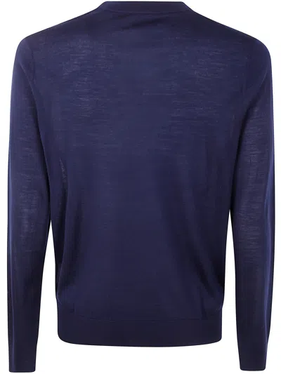 Paul Smith Clear Blue Clothing Sweaters In Blue