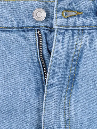Coperni Jeans With Belt Loops In Blue