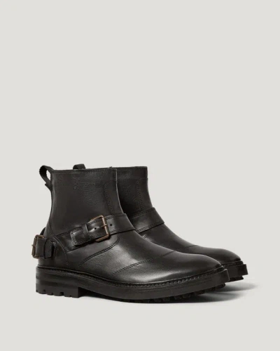 Belstaff Trialmaster Boot In Animal Print