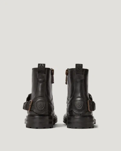 Belstaff Trialmaster Boot In Animal Print